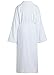 Men's Terry Robe Women's Terry Cloth Bathrobe Terry Kimono Collar Hotel Bathrobe White One Size
