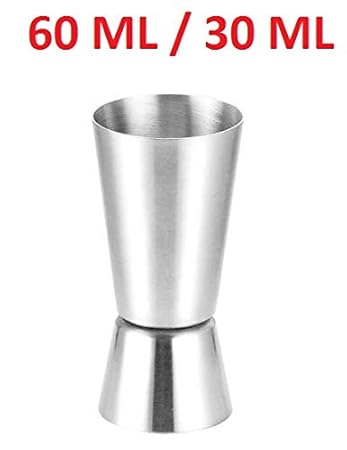 Bridge2Shopping Double Sided Peg Measure, Drink Measuring Bar Tool, 30 ML/ 60 ML