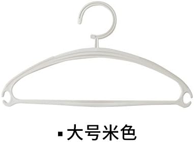 xxiao99liiux  Seamless broad shoulders plastic hanger drying rack drying racks home wind slip drying rack 64299