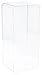 Pioneer Plastics Clear Acrylic Beveled Edge Display Case, 7