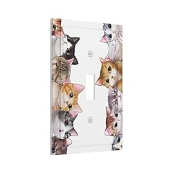 Tewujay Decorative Light Switch Covers 1 Toggle