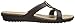 crocs Women's Sanrah Embellished Sandal, Espresso/Gold, 9 M US