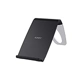 AUKEY Wireless Charger Stand, Qi Wireless Fast Charging Stand with 10W, 7.5W & 5W Output Levels, Compatible with iPhone Xs, Samsung Galaxy S9+ and More