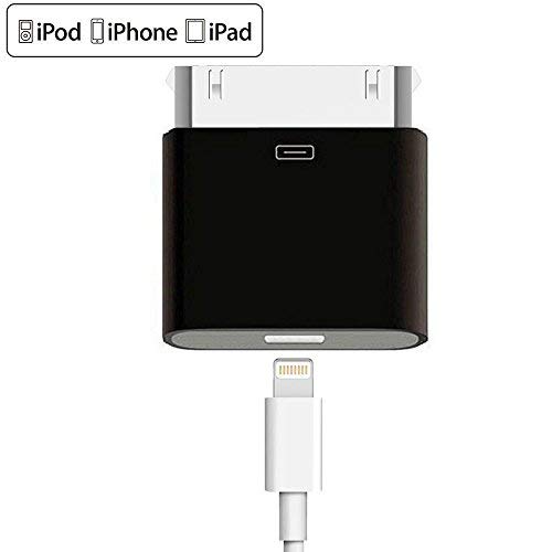 30 Pin Adapter 8 Pin Female to 30 Pin Male Works with Smartphones