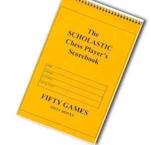 SCHOLASTIC Chess Score Book (60 Moves/Game) - by US Chess Federation
