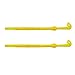 Fishing Knot Tying Tools - Tiefast Knot Tool - 2 x Hook Loop Tyer and Disgorger Tie Fast Nail Knot Tying Tool for Fly Fishing Line Fish Hooks Tier Tools Kit Plastic