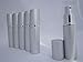 DropperStop 10ml Aluminum Silver Color Travel Sprayer (6-pack)
