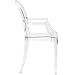 EdgeMod Burton Arm Chair in Clear