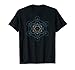 Sacred Geometry Cube of Archangel Metatron Platonic Solids. T-Shirt