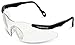 Smith and Wesson Safety Glasses (19799), Magnum 3G Safety Eyewear, Clear Lenses with Black Frame, 12 Units / Case
