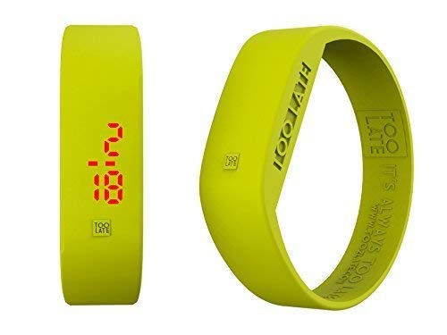 Reloj digital neon | Relojes digitales de muñeca y sobremesa