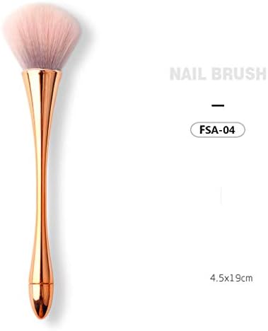 New Arrivals Beauty Makeup Nail Dust Remove Kit Brush for Salon Manicure DIY 1PCS Premium Clean Nail dust Remover to Clean The Nail Brush Make Up Tool Professional Makeup Brushes (D)
