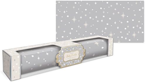 Lady Jayne Dove Gray With Stars Baby Powder Scented Drawer Liners