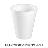 Dart Container Corp Insulated Styrofoam Cup, 6 Oz, 1000/Ct, White