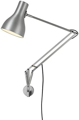 Anglepoise Type 75 Lamp with Desk Insert, Silver Lustre