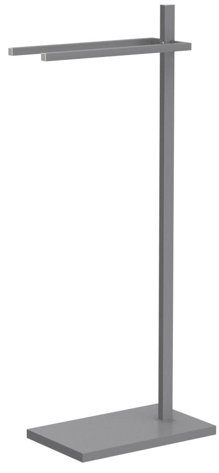 Feridras 154036 Toallero de pie, gris, 20 x 85 x 32 cm ...