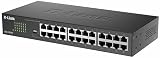 D-Link DGS-1024D 24-Port Gigabit Unmanaged Network Switch Fanless Metal UK view 3