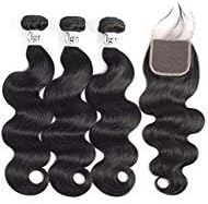 Igrina 8a Cheap Brazilian Body Wave 3 Bundles With Closure 100