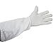 VIVO Large Goatskin Beekeeping Gloves with Sleeves, Bee Keeping Apparel BEE-V103L