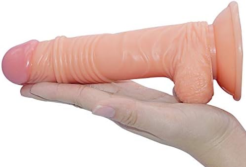 StoneDeng 7.8 Inch Extra Huge Big Size Lifelike Personal Massage Toys,Flesh