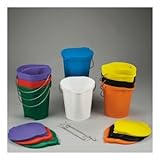 Vikan Pails - 3-Gal. Capacity - Black