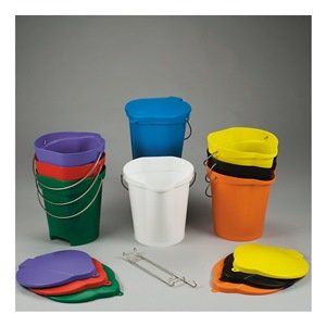 Vikan Pails - 3-Gal. Capacity - Black