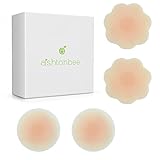 Silicone Nipple Covers (2-Pair), Non-adhesive Reusable Thin Cover Pasty