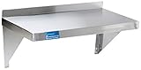 AmGood 18" x 60" Stainless Steel Wall Shelf