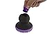 Evriholder Fancy Fur FURemover Soap Dispensing Scrubber Brush, Pet Grooming Hand Brush, Reduce Shedding During Bath Time, Natural Rubber Pet Brush, Colors May Vary, Model:FANCF-AMZ