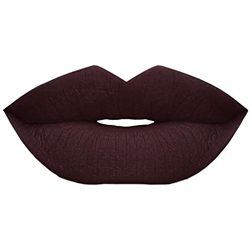 Matte Liquid Lipstick #06 Majestic Plum Lip Stain Long Lasting Velvety Rich Matte Color Waterproof Makeup Pintalabios Matte Kiss Proof Water-Resistant Stay On Lipstick