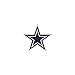 Tervis Plastic Made in USA Double Walled NFL Dallas Cowboys Primary Logo Insulated Tumbler Cup Keeps Drinks Cold & Hot, 16oz, Navy Lid
