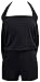 Women's One Piece Pin Up Swimsuit Sailor Vintage Swimdress Cover Up Bathing Suit