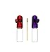 Glass and Acrylic Snuff Bullets || 5 Pack of 2g Glass Snuff Bullets || Includes Scooping Spoon || Assorted Colors || 100% Satisfaction Guarantee