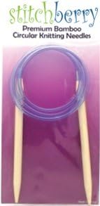 #11 8.0mm 40 Inch Circular Bamboo Knitting Needles