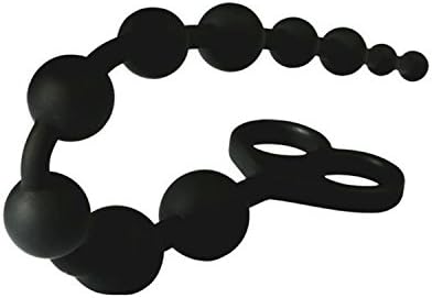 ZHXHX SuxHear Black silicone beads 10 different size inserts