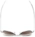Randolph Aviator Polarized Sunglasses,Matte Chrome/Grey 58 mm