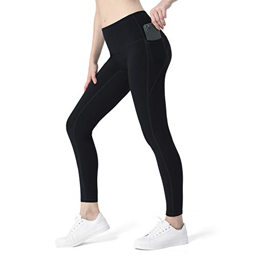 SKYSPER Leggings Mujer Fitness Cintura Alta Pantalones Deportivos Mallas  Pantalones de Deporte con Bolsillos Laterales… | GEBZA Shopping