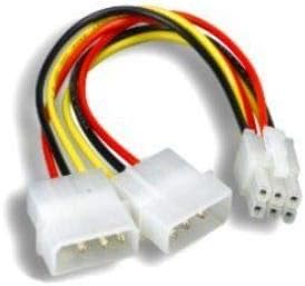 Amazon Com Yan 8 4pin Molex X2 To Pci E Express 6 Pin Dc Cable Adapter Video Card Power Supply Home Audio Theater Amazon Com Yan 8 4pin Molex X2 To Pci E Express 6 Pin Dc Cable Adapter Video Card Power Supply Home Audio Theater