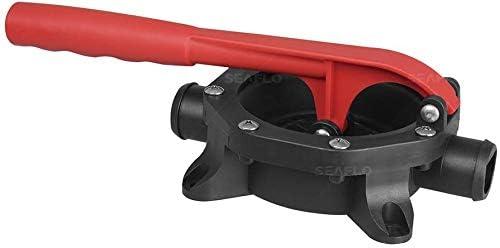 LIGHTEU 720 GPH Boat Manual Diaphragm Bilge Water Pump