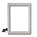 Group Vertical White Touch Screen Display Glass Digitizer Complete Assembly + Home Button Menu Replacement for Apple iPad 2 2nd Gen