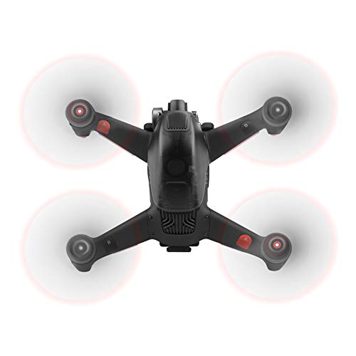 Propeller Spare Blades for DJI FPV Drone Accessories (Red) - Gift Propeller Motor Dust-Proof Protection Cover - Image 3