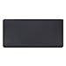 Office Desk Pad Gaming Mouse Mat - Desk Decor Non-Slip Spill-Resistant, Thick Extended PU Leather Desk Blotter 31.5×15.7in (Black)