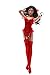 Phicen 1/6 Lace Corset with Gartering Stockings and Shoes for 1:6 Female Figures (Red)