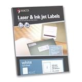 Maco® White Multipurpose Labels
