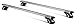 Roof Rack Crossbars 54” Universal Locking Crossbars by Vault - Carry Your Canoe, Kayak, & Cargo Safely with Aerodynamic Design - Mounts to The Rooftop of Your Car or SUV