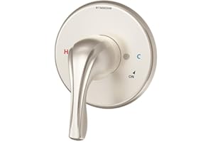 Symmons 9600-PLR-TRM-STN Origins Shower Valve Trim in Satin Nickel (Valve Not Included)