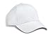 Genuine Mercedes Benz Plaid Patterned Structured Baseball Cap Hat - WHITE