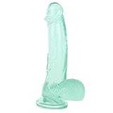 FangmeiXu 9.05 inch Soft Reàlistic Wòmen Màssage