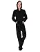 Footed Pajamas - Midnite Black Kids Hoodie Fleece - Medium