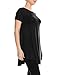 A.F.Y All For You Women's Short Sleeve Flare Tunic Made In USA